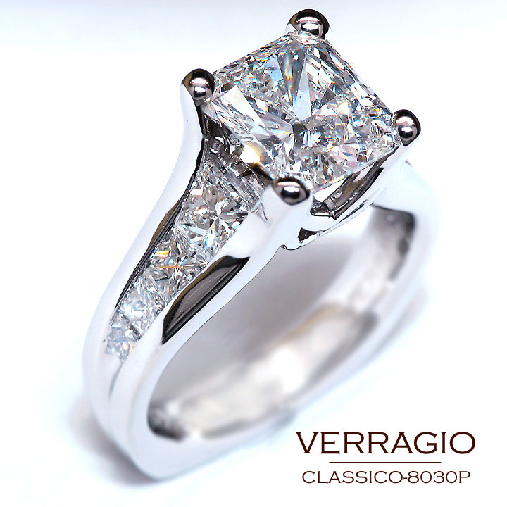 CLASSICO-8030P engagement ring; it is perfect setting to showcase your ...