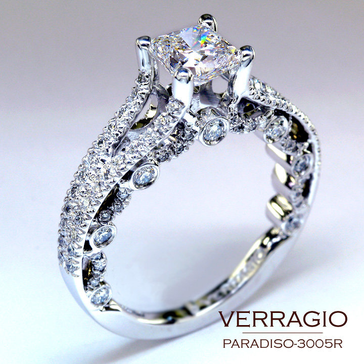 Engagement Wedding Rings on In Engagement Rings   Paradiso 3005r   This Stunning Engagement Ring